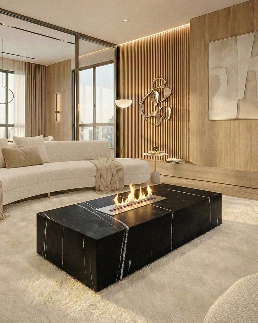 Mesa de Centro Lareira