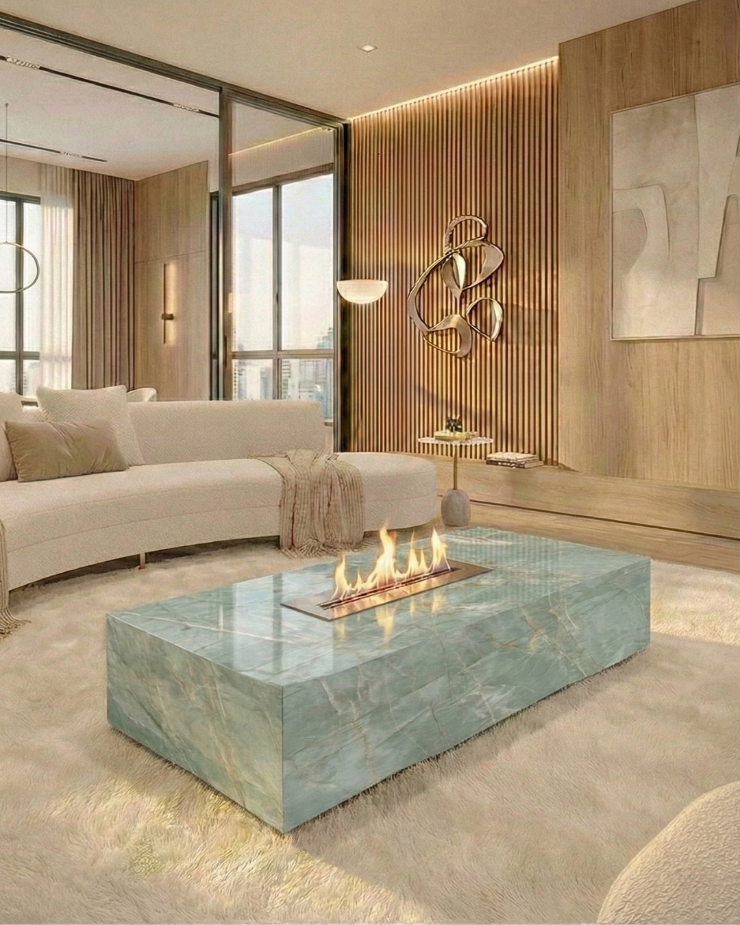 Mesa de Centro Lareira