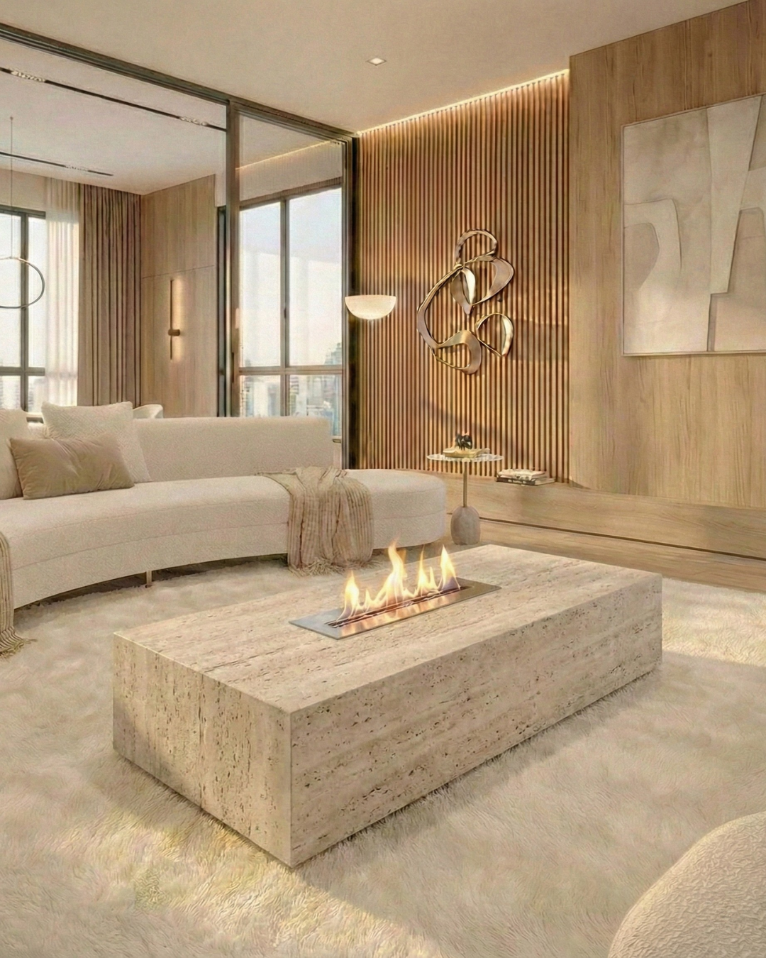 Mesa de Centro Lareira