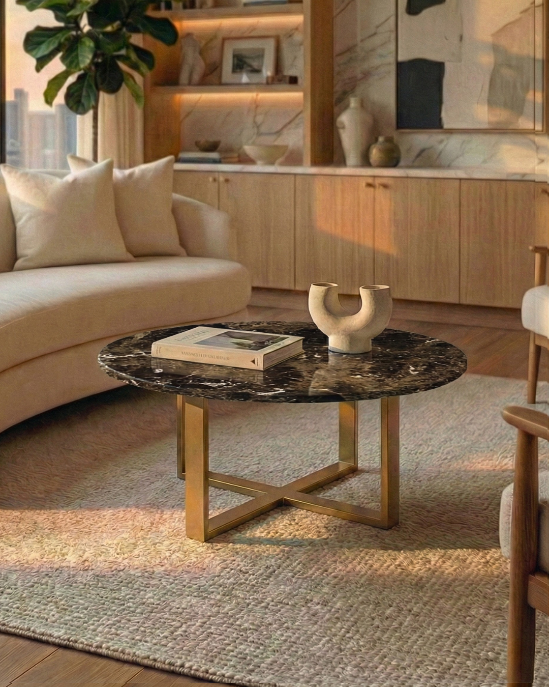 Mesa de Centro Malbec Nexus