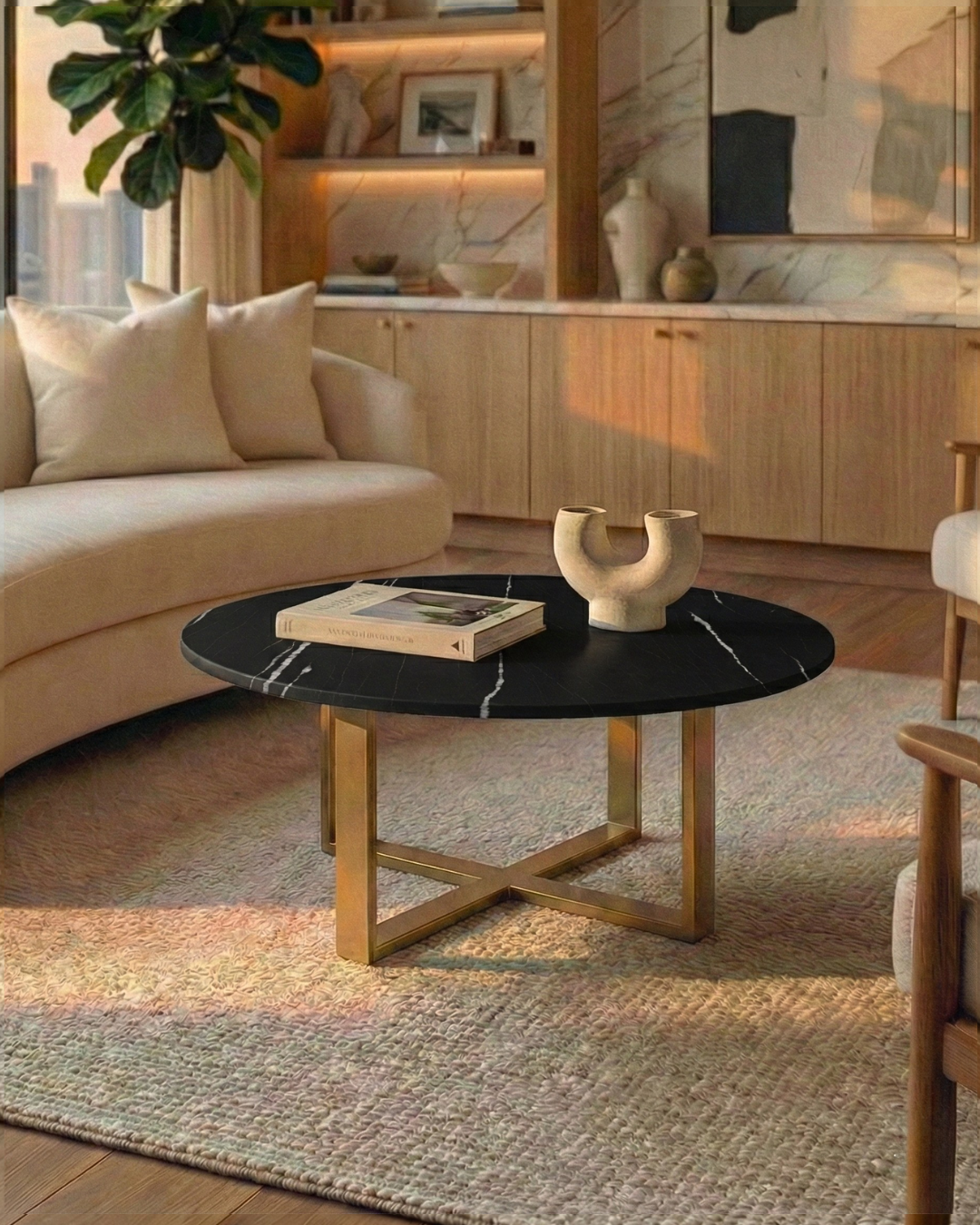 Mesa de Centro Malbec Nexus