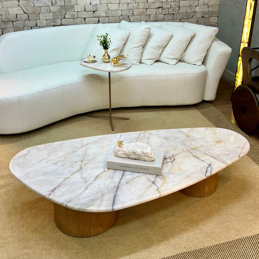 Mesa de Centro Itália Quartizito Crystallus