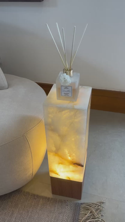 Mesa de Centro Itália Mármore Calacatta Premium