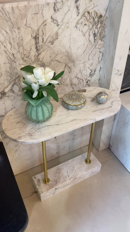 Aparador Coliseu em Mármore Calacatta Premium