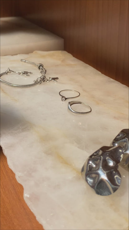 Bandeja Multifuncional Orgânica Quartzito Crystallus