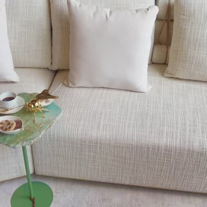 Mesa Orgânica Quartzito Verde Esmeralda