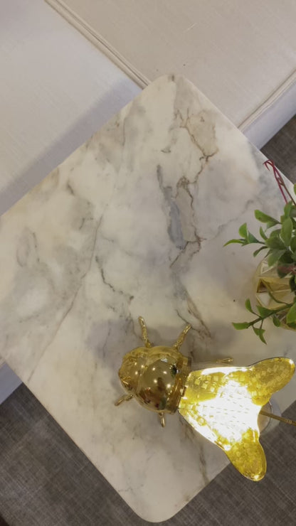 Mesa Quadratto Mármore Calacatta